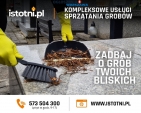 Sprzątanie grobów Warszawa, całoroczna opieka nad grobami - istotni.pl