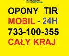 Wulkanizacja mobilna TIR 24h Tel: 733-100-355