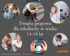 Terapia grupowa dla młodzieży w wieku 14-18 lat Warszawa