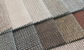 Eva, tkanina tapicerska z wzorem jodełki