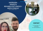 Naprawa sprzętu rehabilitacyjnego oraz serwis medycznego Warszawa