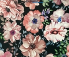 Dzikie róże D-136, materiał tapicerski, dekoracyjny